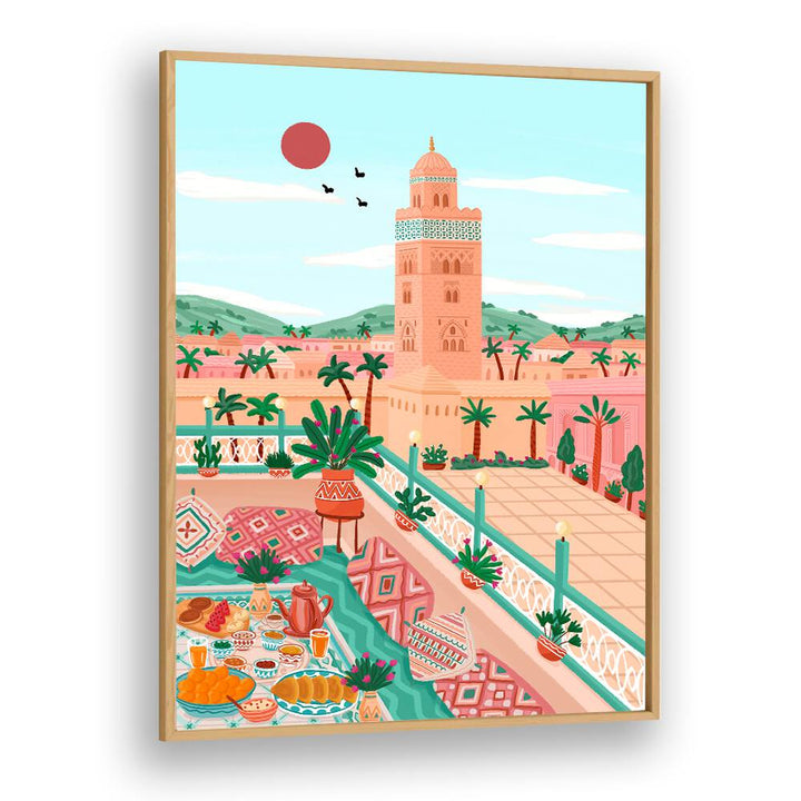 MOROCCAN MORNING BLISS , TRAVEL POSTERS