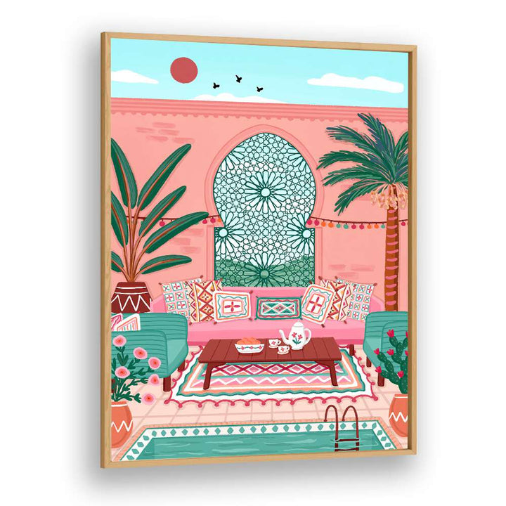 MOROCCO HOTEL , TRAVEL POSTERS