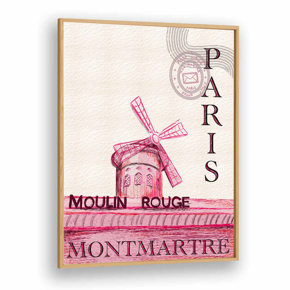 MOULIN ROUGE PARIS , TRAVEL POSTERS