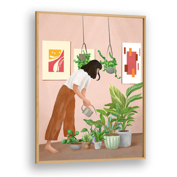 WHERE I DON'T FEEL ALONE , BOHO ART PAINTINGS