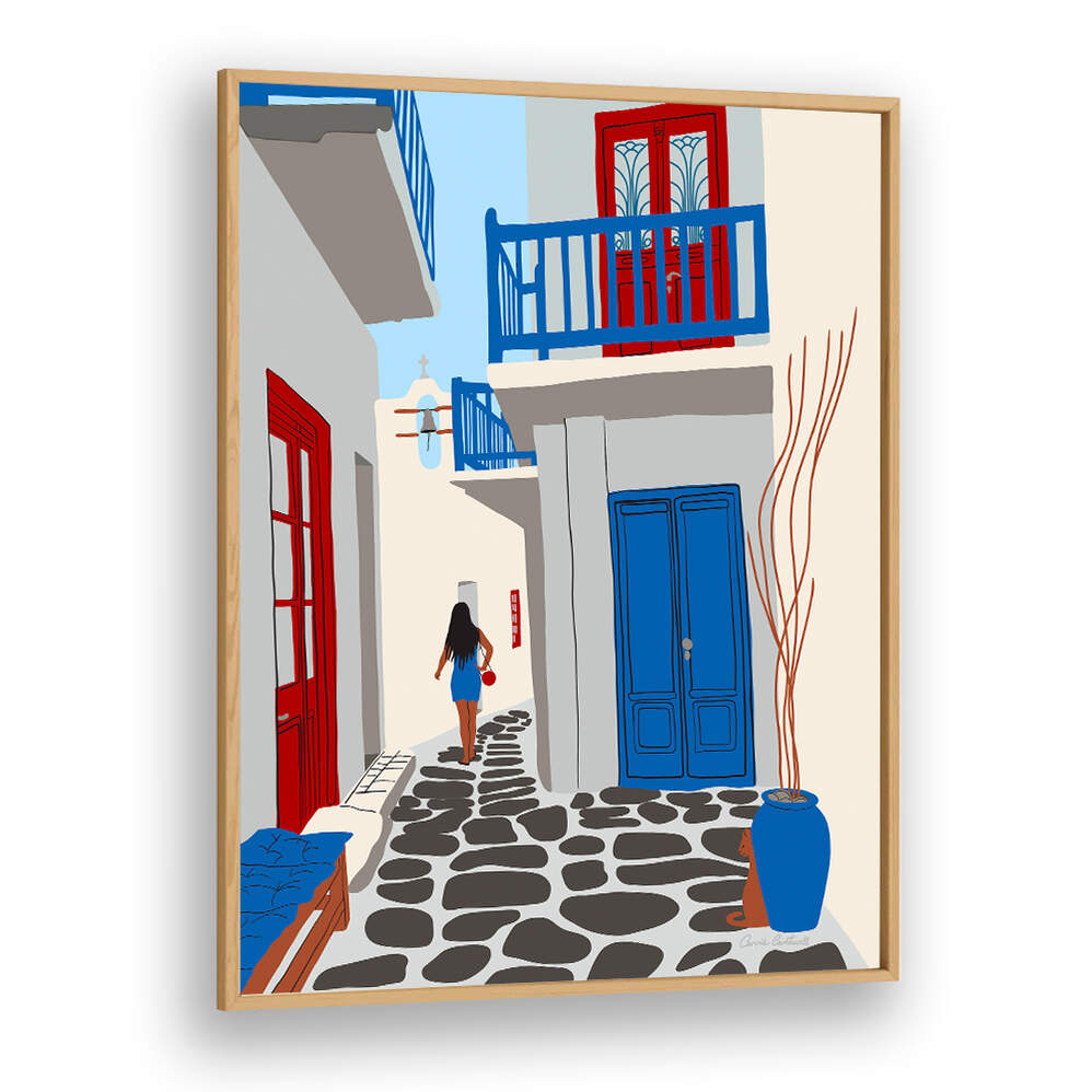 MYKONOS ALLE , TRAVEL POSTERS