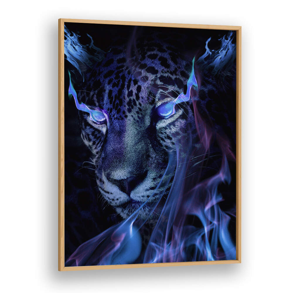 MYSTICAL TIGER DARKNESS , SURREAL ART PRINTS