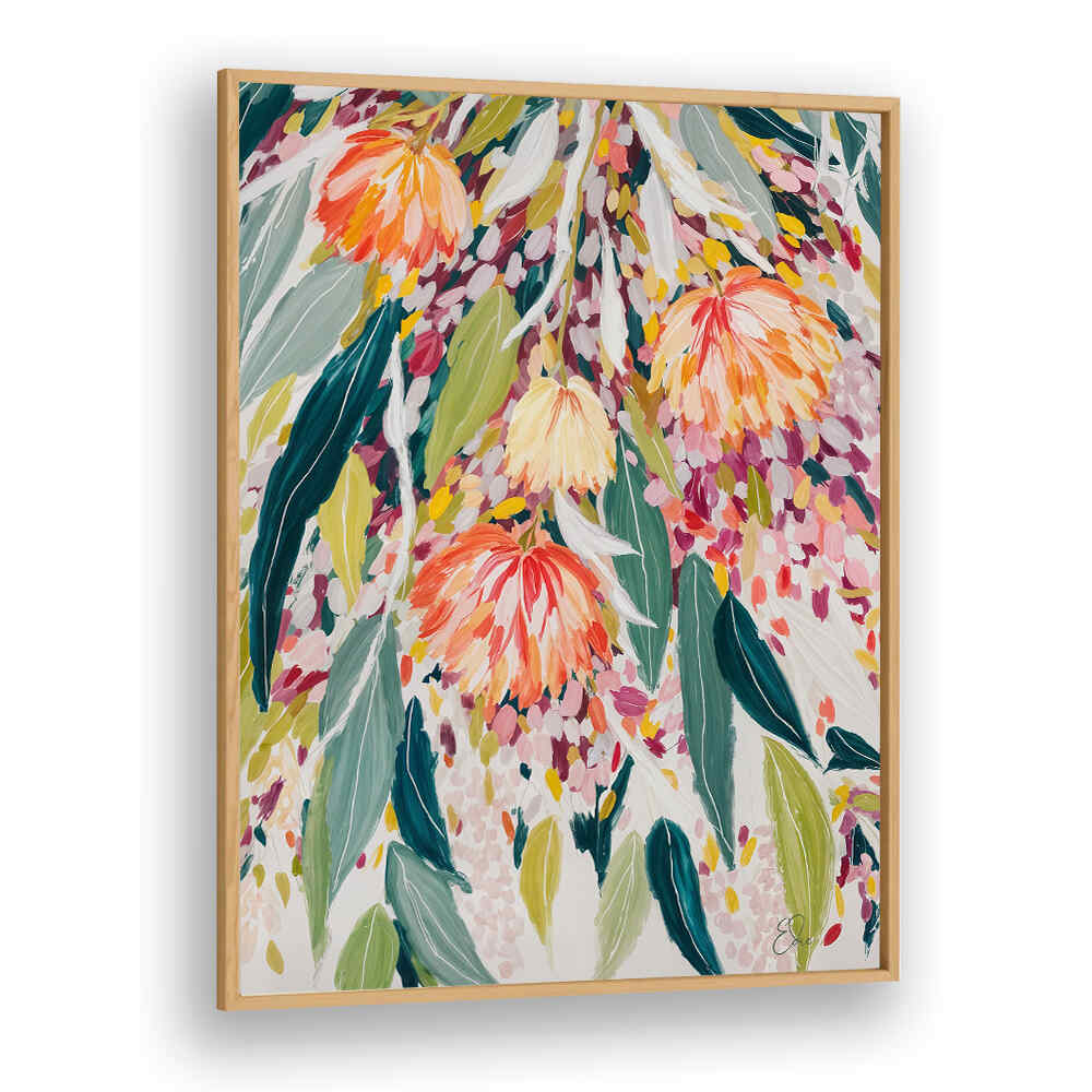 NATIVE BLOOMS , FLORAL FLOWER PAINTINGS