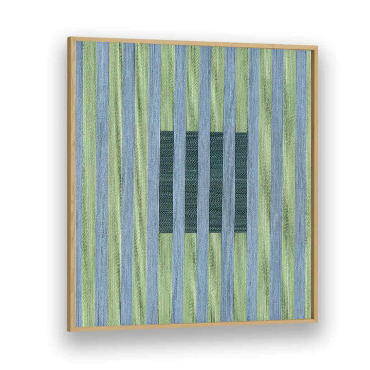 LAGOON GREEN VII , GEOMETRIC ART PRINTS