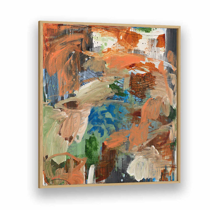 OLD TOWN , ABSTRACT PAINTINGS