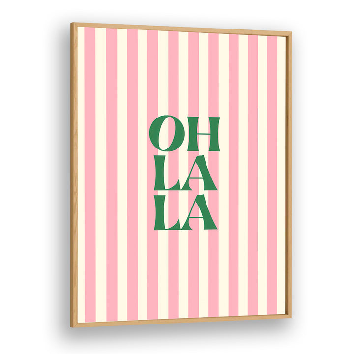 OH LA LA PINK STRIPES