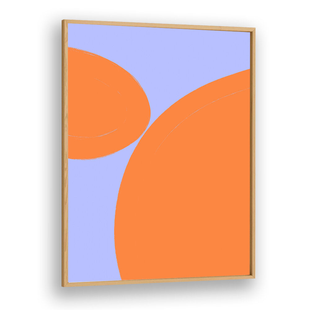 ORANGE HARMONY BLISS , GEOMETRIC ART PRINTS