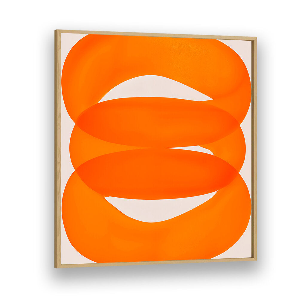 ORANGE III , LINE ART PAINTINGS