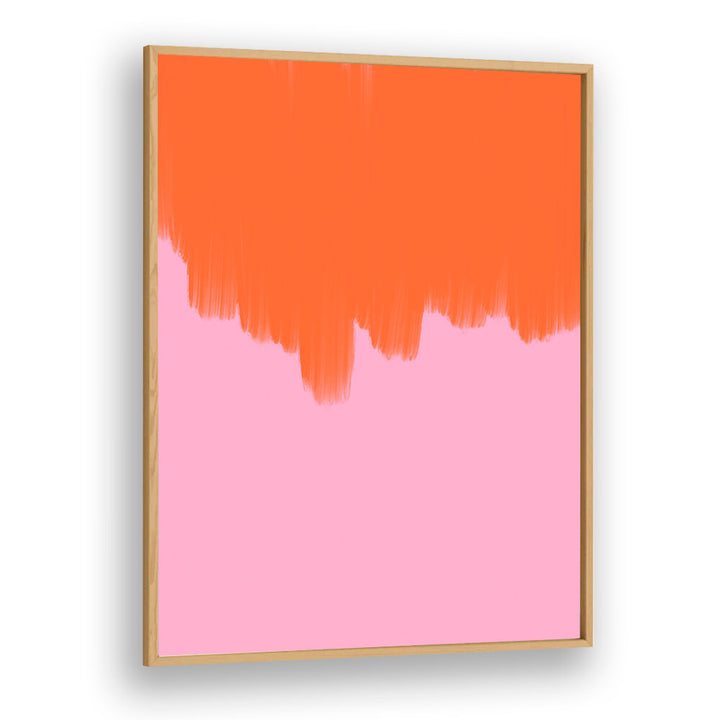 ORANGE OVER BLOSSOM , ABSTRACT PAINTINGS