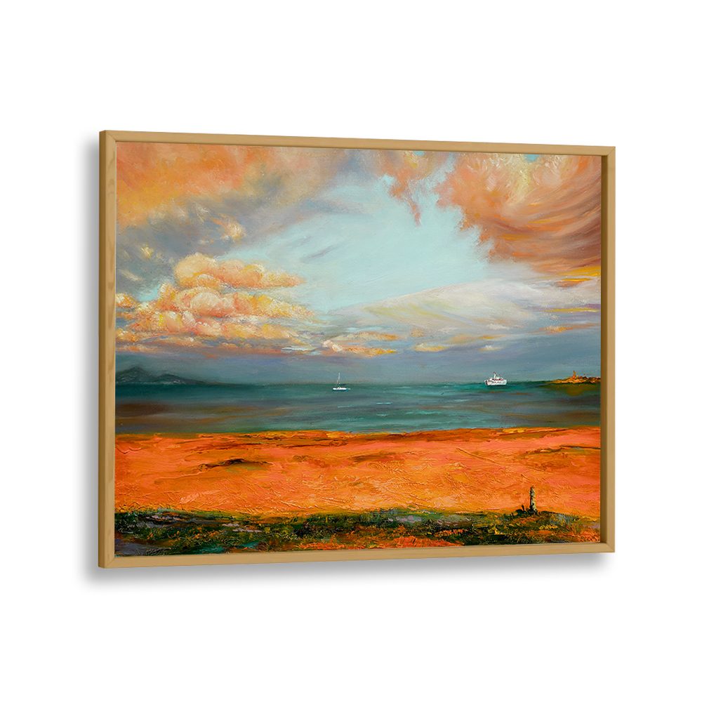 ORANGE SKY SEASCAPE