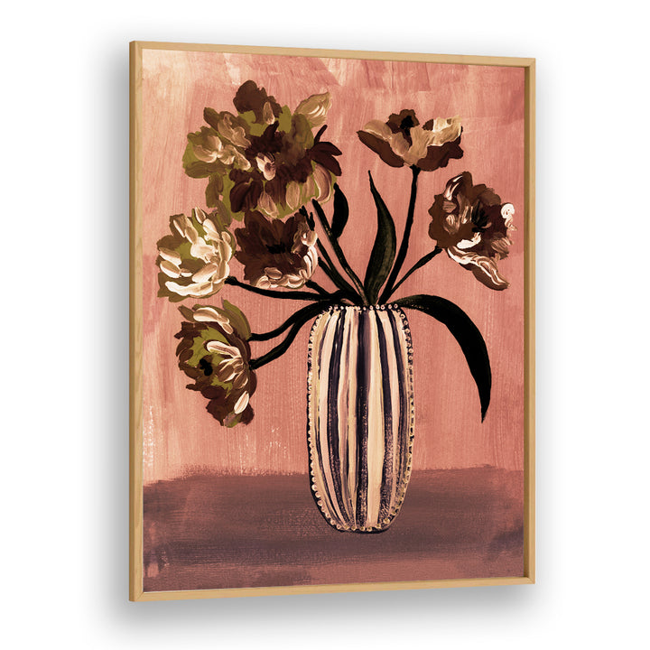 PAINTED FLORAL VASE