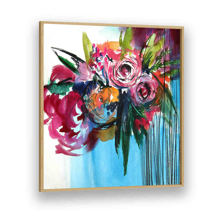 PARADISO , FLORAL FLOWER PAINTINGS
