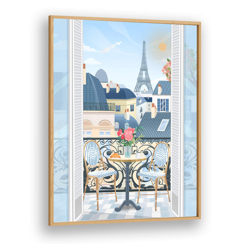 PARIS TERRACE , TRAVEL POSTERS