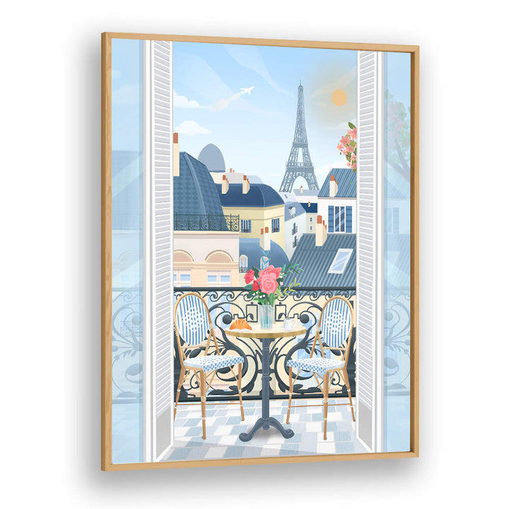 PARIS TERRACE , TRAVEL POSTERS