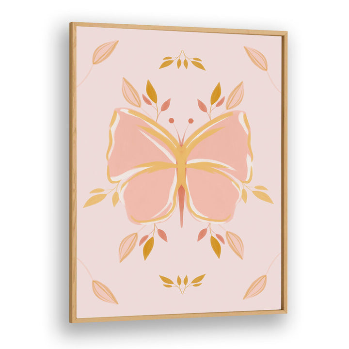PASTEL FLORAL BUTTERFLY , KIDS ROOM PAINTINGS