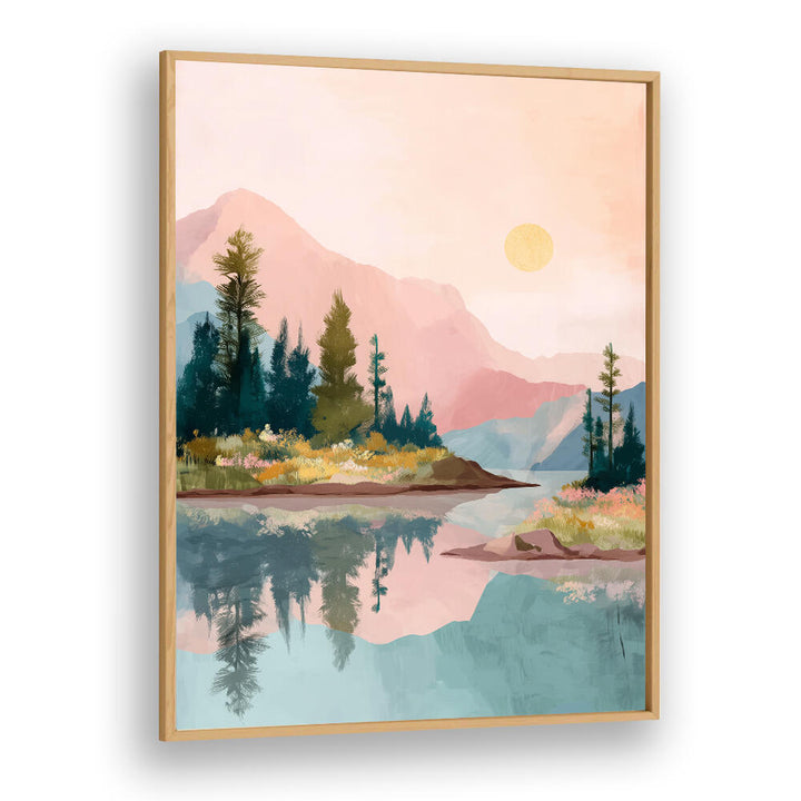 PASTEL MODERN LAKE