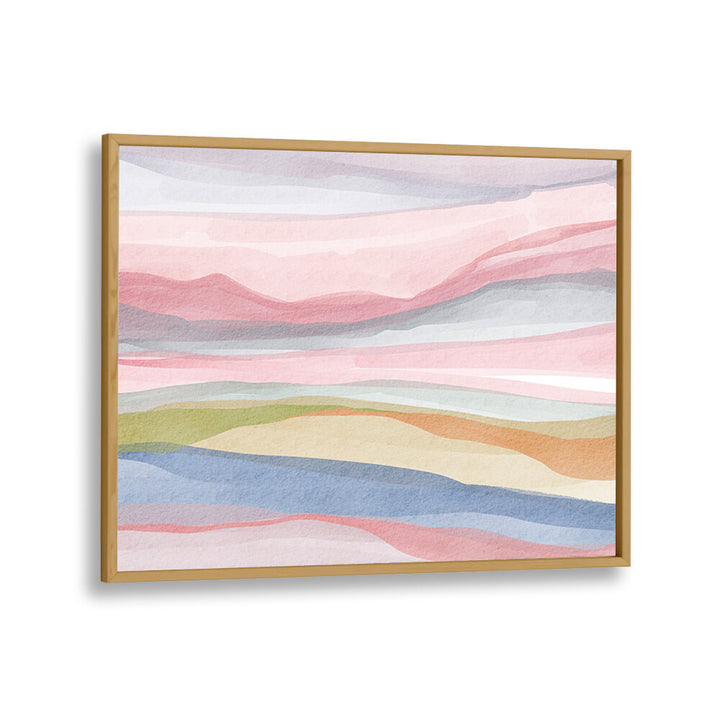 PASTEL WATERCOLOUR LANDSCAPE