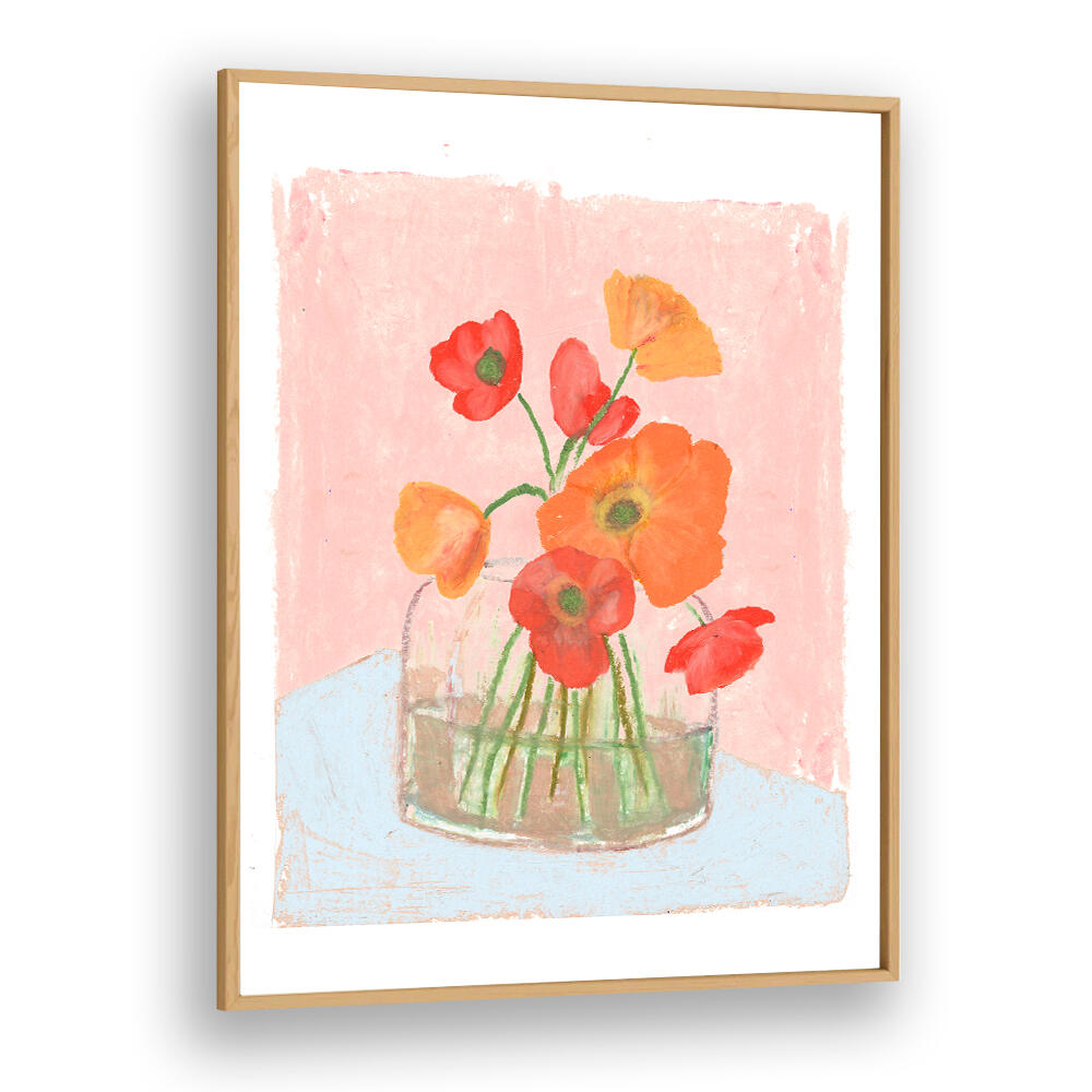 PASTEL FLOWERS , FLORAL FLOWER PAINTINGS