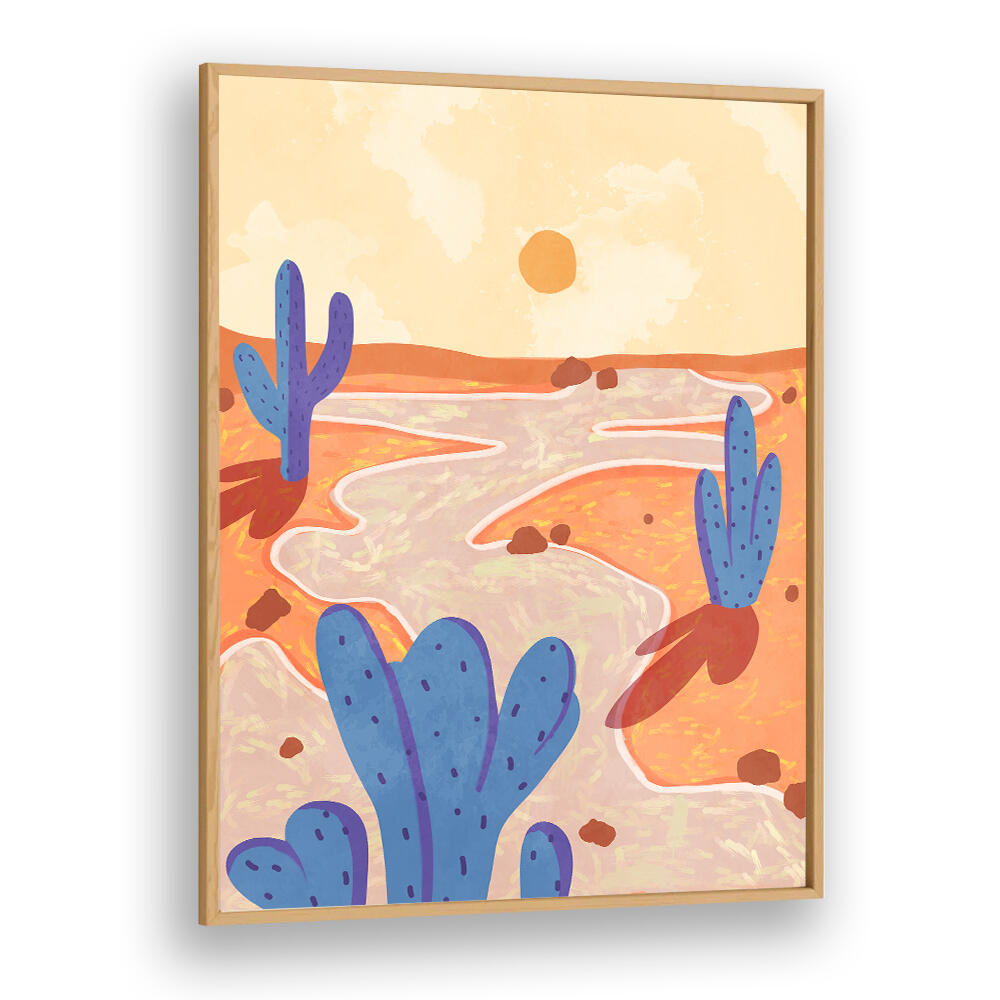 PATH THROUGH THE PAINTED DESERT , LANDSCAPE PAINTINGS