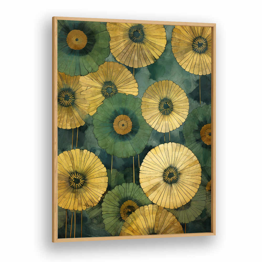 POPPIES I , FLORAL FLOWER PAINTINGS