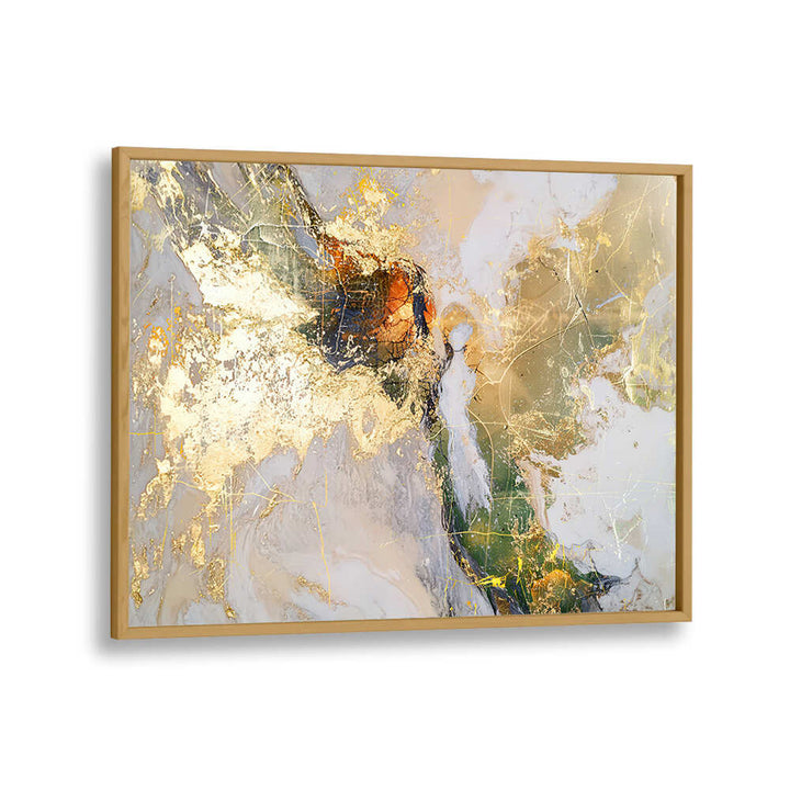 POPPIES ART ILLUSTRATION II , ABSTRACT PAINTINGS