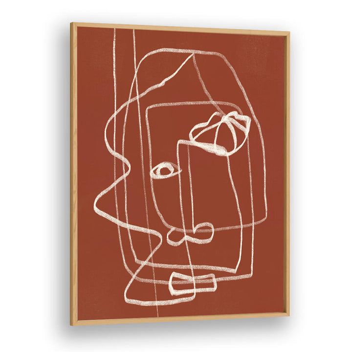 PORTRAIT TERRACOTTA , LINE ART PAINTINGS