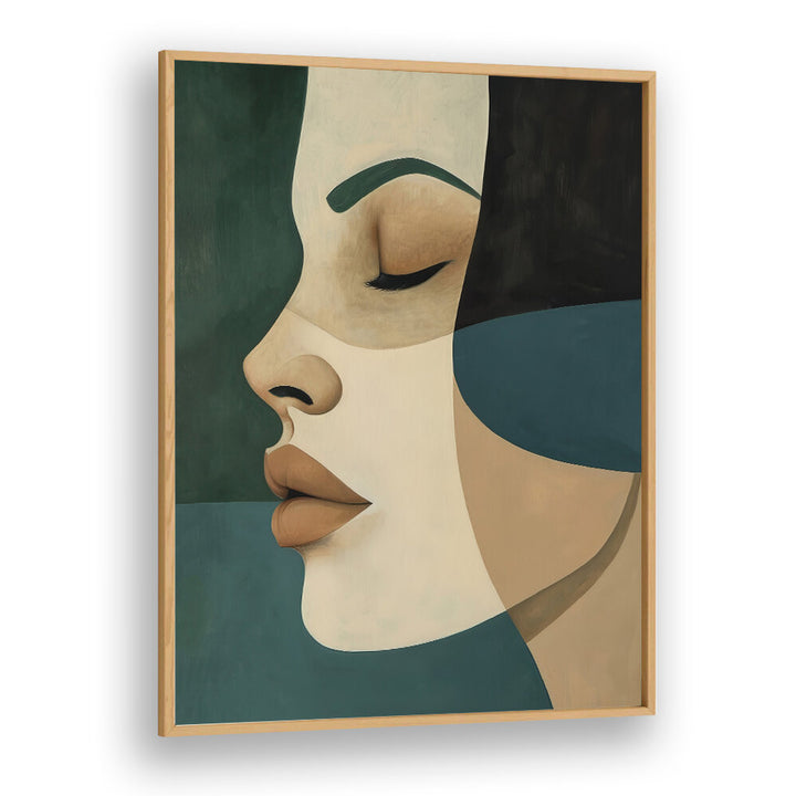 POSTER MINIMALIST PORTRAIT III , PORTRAITS & FIGURATIVE ILLUSTRATIONS