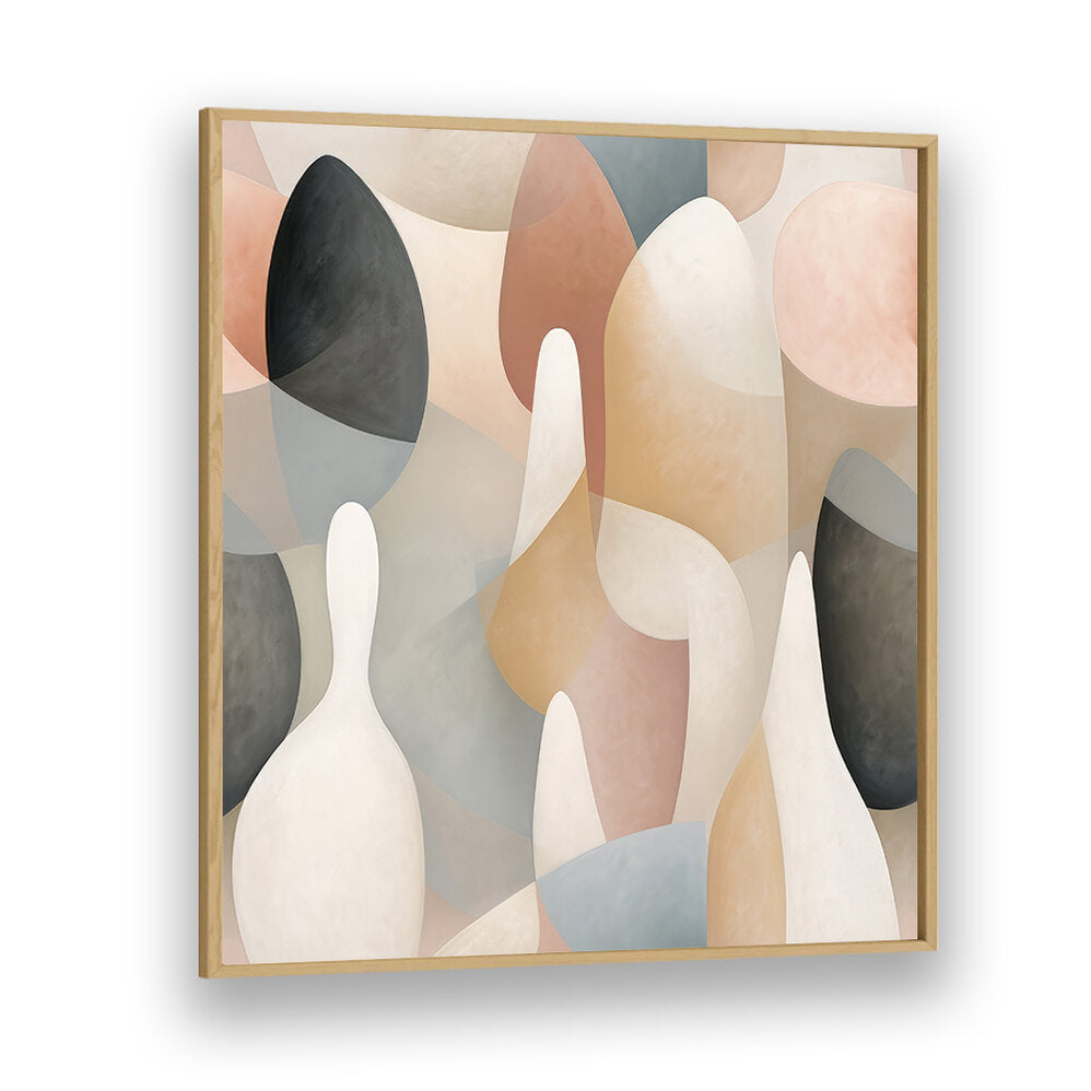 POSTER VERTICAL GEO I , ORGANIC FORMS