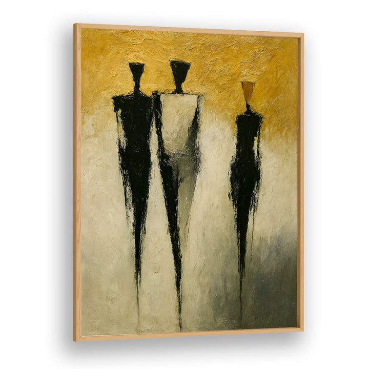 PROCESSION OF SHADES , EXPRESSIONISM PAINTINGS