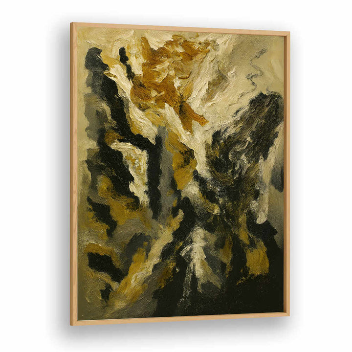 PROFILE OF SILENCE , EXPRESSIONISM PAINTINGS