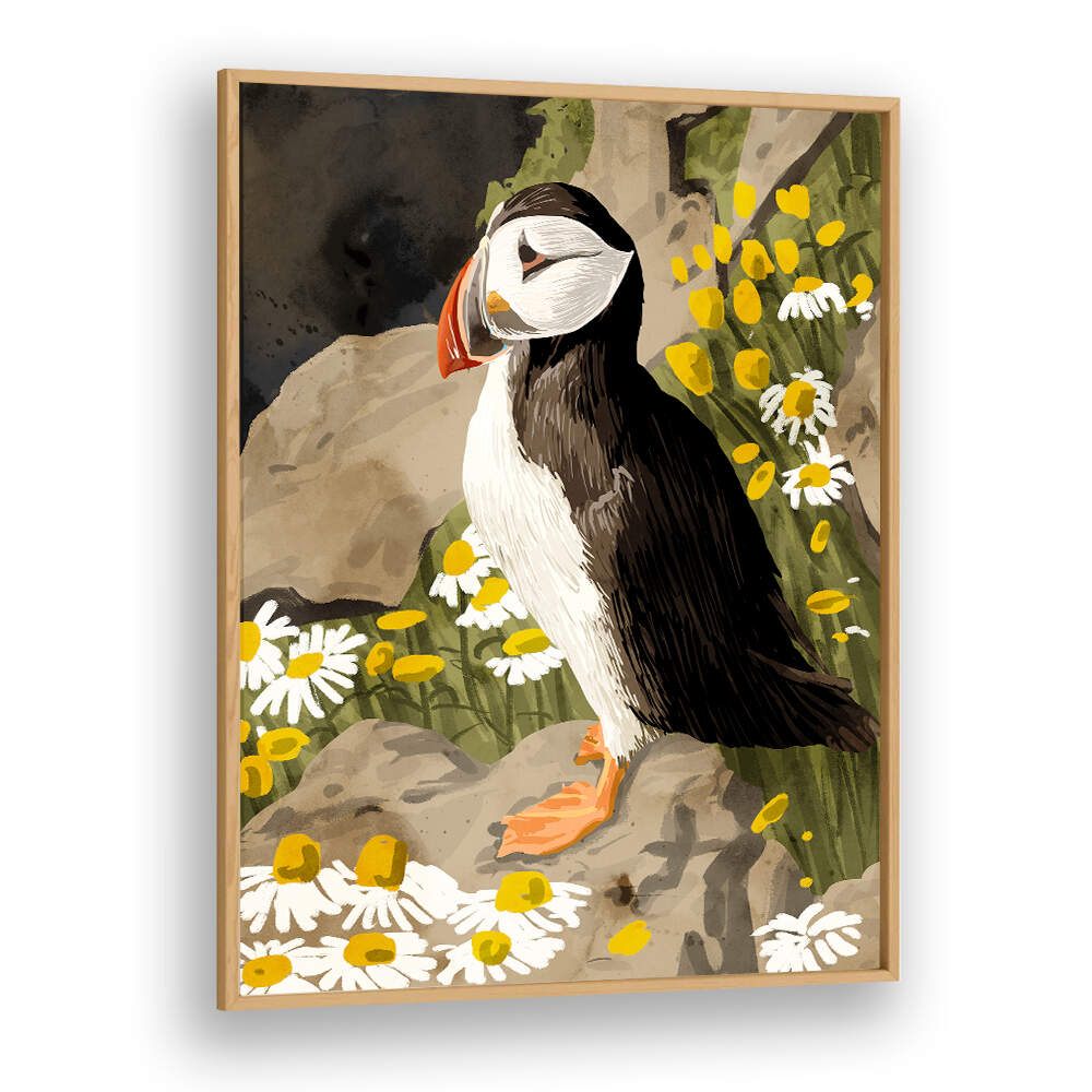 PUFFIN , ANIMAL PAINTINGS