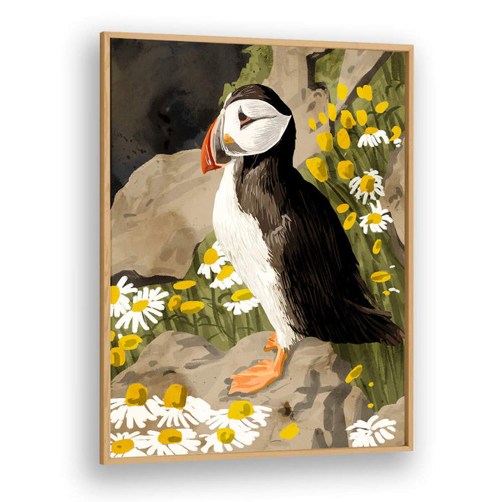 PUFFIN , ANIMAL PAINTINGS