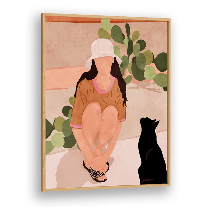 QUIET AFTERNOON , PORTRAITS & FIGURATIVE ILLUSTRATIONS