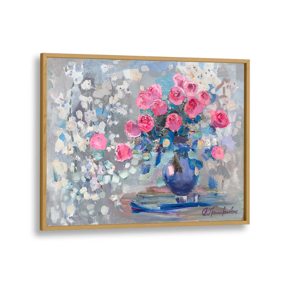 ROSES. SPRING TENDERNESS , FLORAL FLOWER PAINTINGS
