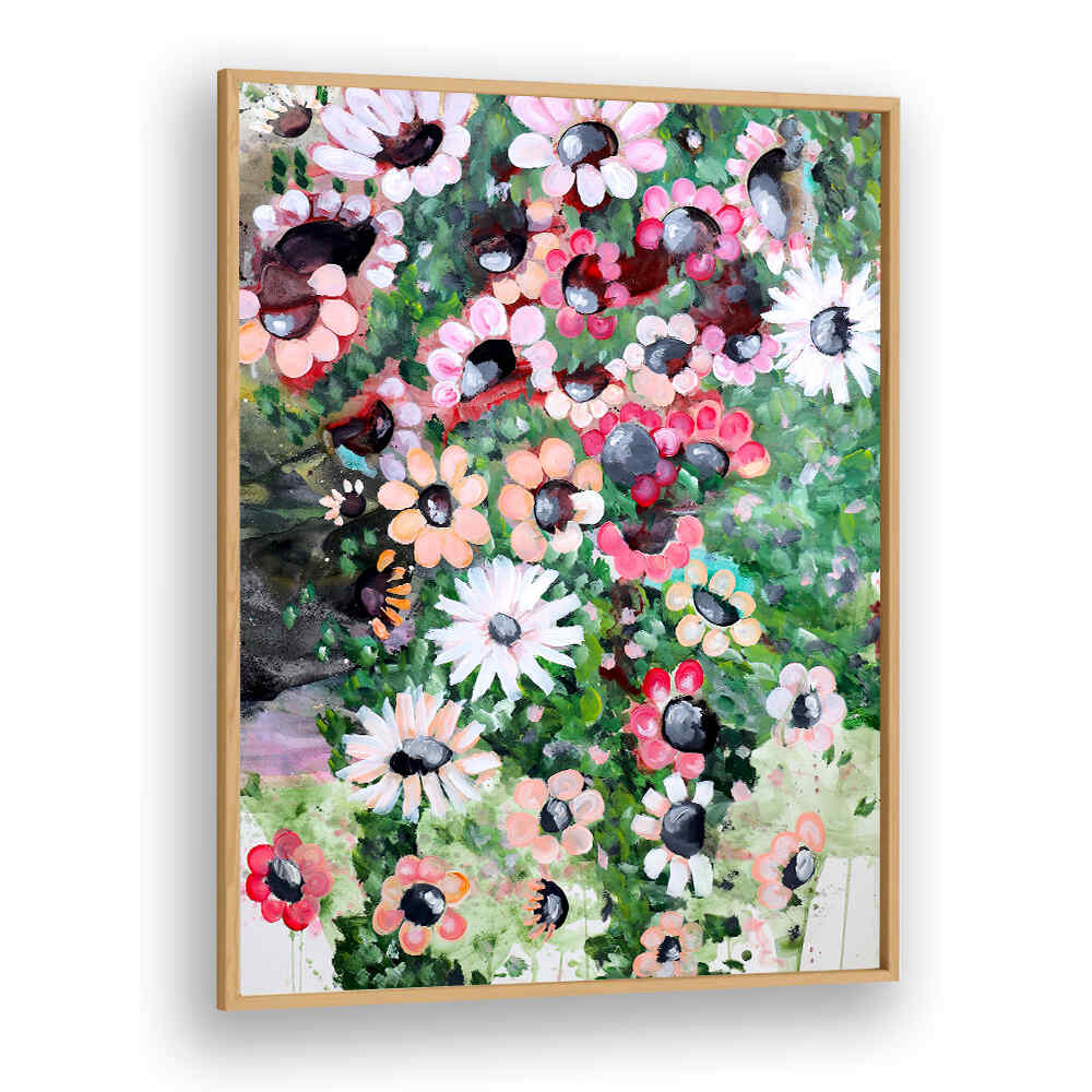 RADIANT BLOSSOMS , FLORAL FLOWER PAINTINGS