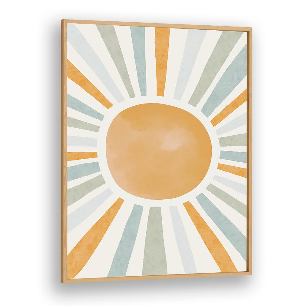 RADIANT SUNBURST , KIDS ROOM PAINTINGS