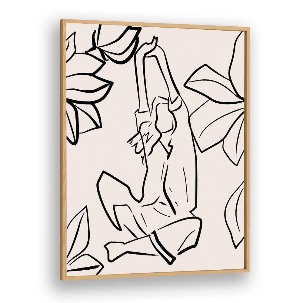 REACHING SERENITY , LINE ART PAINTINGS