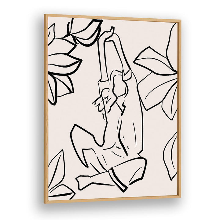 REACHING SERENITY , LINE ART PAINTINGS