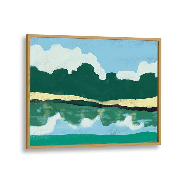 REFLECTIVE SERENITY , LANDSCAPE PAINTINGS