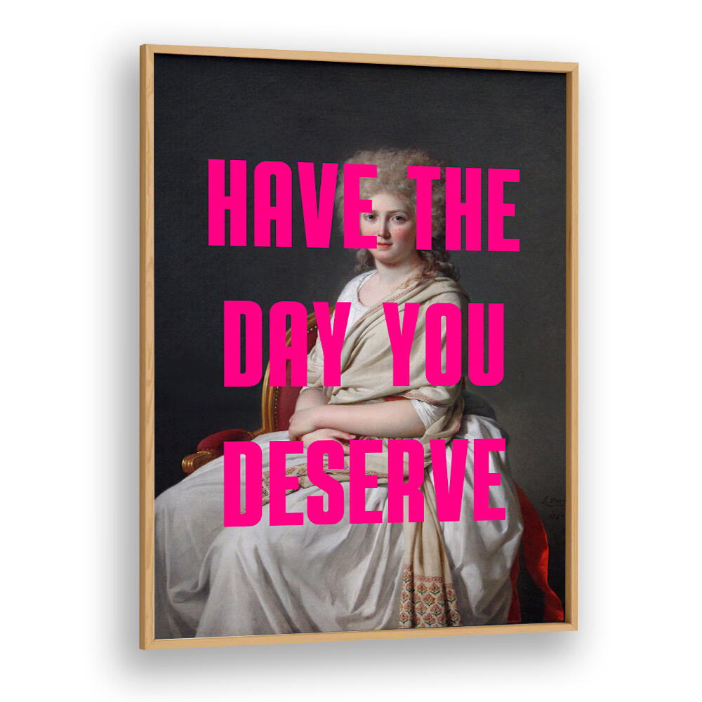 REGAL DAY'S MESSAGE , ALTERED ART PRINTS