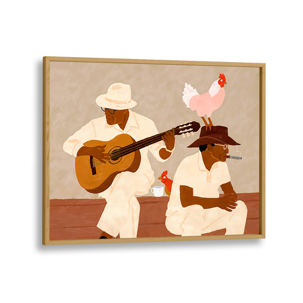 RELAXED CUBAN MUSICIANS