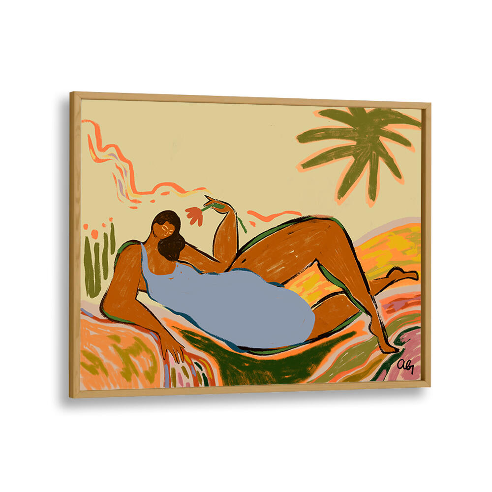 REST AND RELAX , PORTRAITS & FIGURATIVE ILLUSTRATIONS
