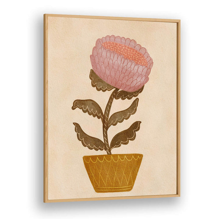 RUSTED POTTED FLOWER