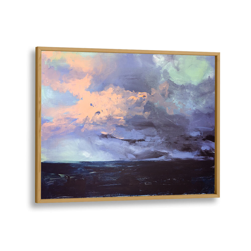 SAIL THROUGH THE STORM , LANDSCAPE PAINTINGS