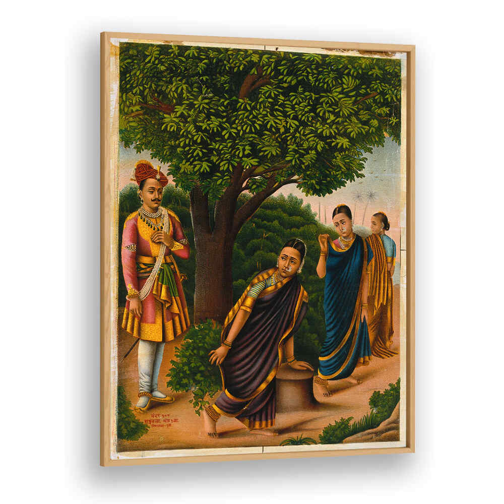 SAKUNTALA WITH TWO WOMEN