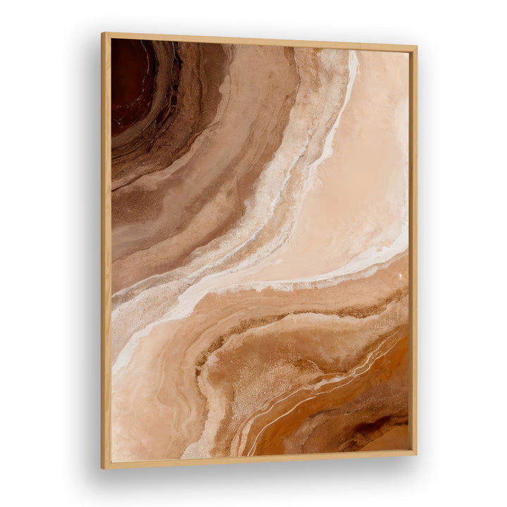 Stunning SANDSTONE IN BROWN HUES, ABSTRACT PAINTINGS showcasing rich browns, perfect for elegant home décor.