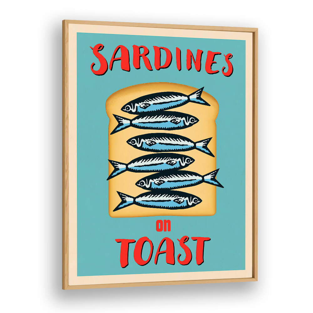 SARDINES ON TOAST , BAR & CAFE ART