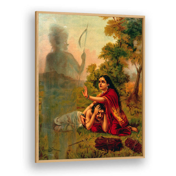 SAVITRI PLEADING WITH YAMA FOR HER HUSBAND