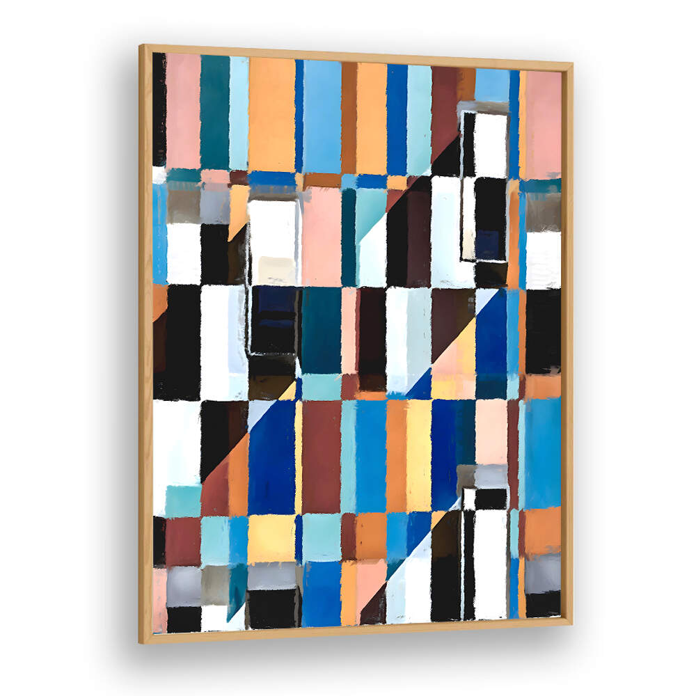 SCANDINAVIAN EARTH , GEOMETRIC ART PRINTS