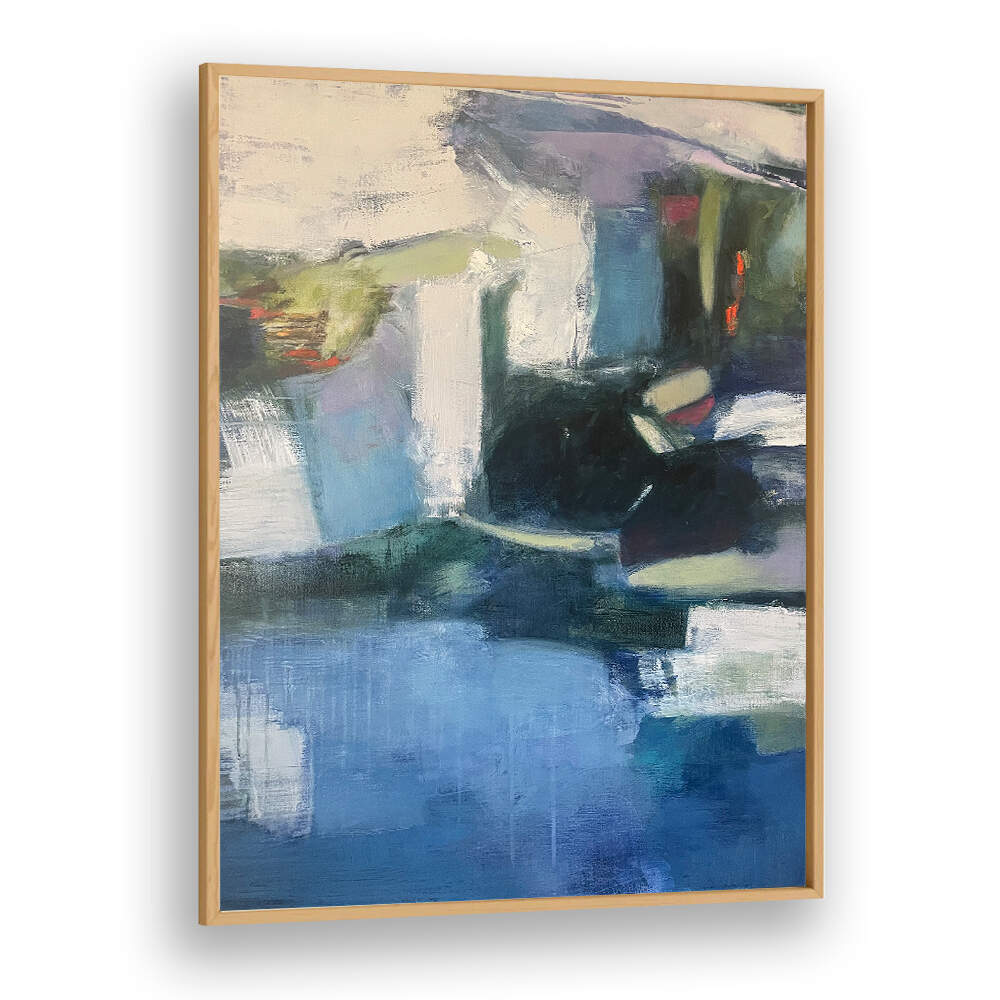 SERENE BLUE ABSTRACTION